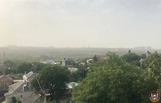 Ростовскую область накрывает пыльная буря