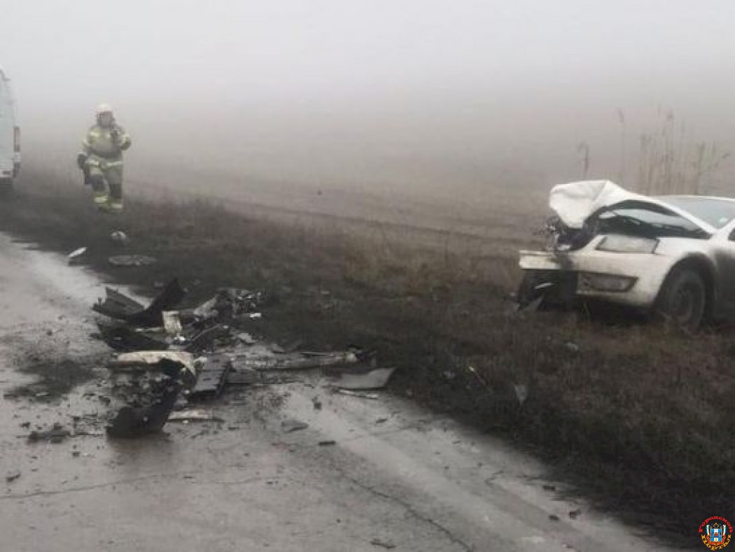 В Ростовской области в ДТП из-за тумана пострадали два человека
