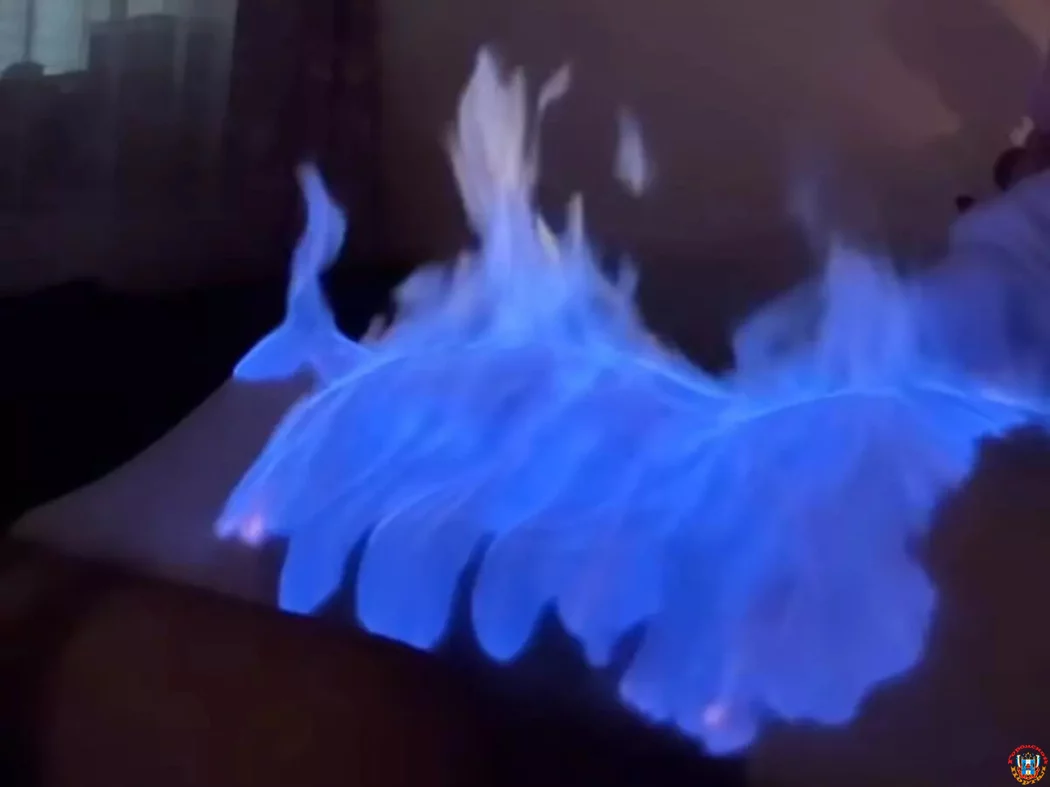 Ростовская модель Полина Диброва испытала на себе огнетерапию: кадры &laquo;горящей&raquo; процедуры появились в сети