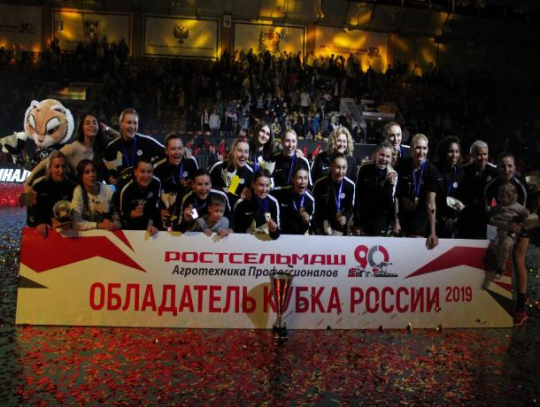 ГК «Ростов-Дон» в пятый раз подряд выиграл Кубок России по гандболу