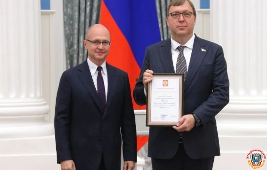 Губернатор Ростовской области и председатель донского Заксобрания получили государственные награды