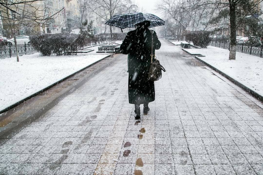 В среду ростовчан ожидает потепление и мокрый снег