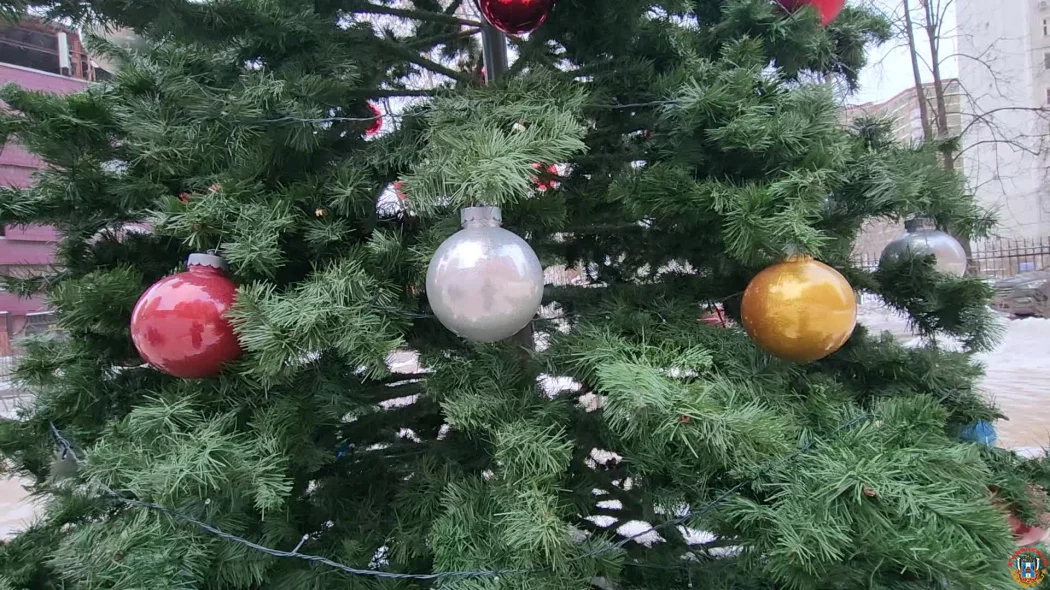 Крупным штрафом для жителей Ростовской области может обернуться новогодняя елка во дворе