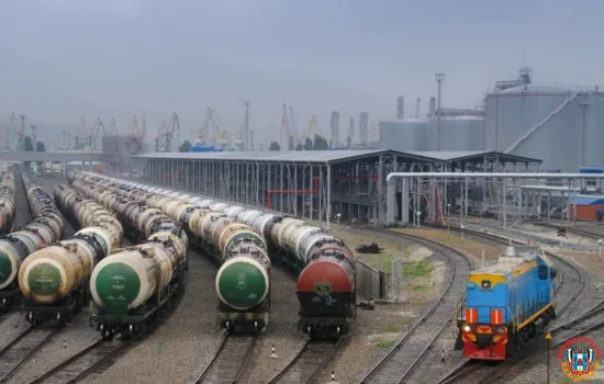 В направлении портов Юга России погрузка на экспорт выросла на СКЖД