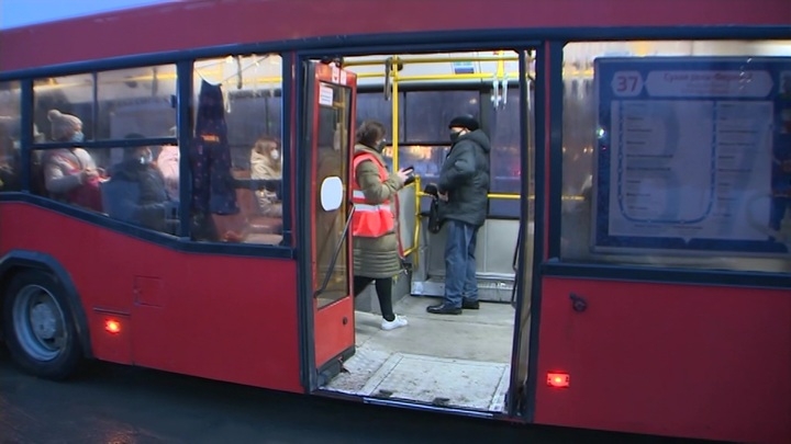 В Казани арестован пассажир автобуса, распыливший баллончик в кондуктора