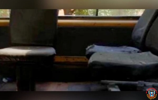 В Азове взорвался огнетушитель в пассажирской маршрутке