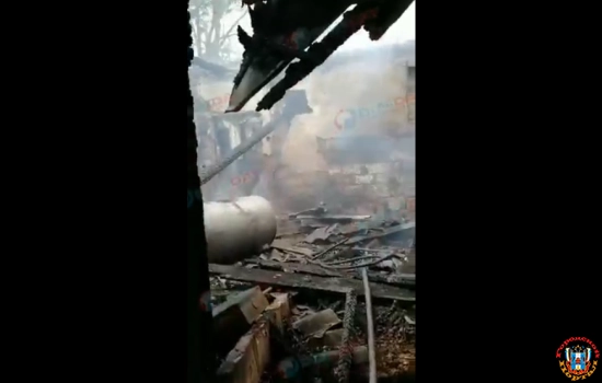 В Ростовской области семь человек остались без крыши над головой из-за пожара