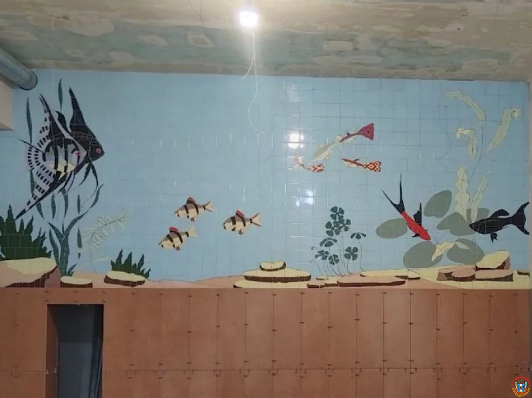 Историческое мозаичное панно на Университетском в Ростове обрело вторую жизнь