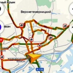 Из-за сильнейшего снегопада Ростов сковали 9-балльные пробки