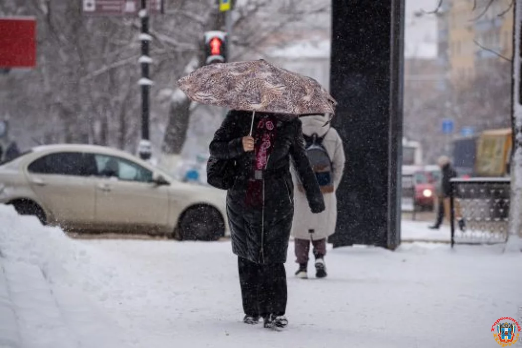 Снег с дождем ожидается в Ростове на новой рабочей неделе