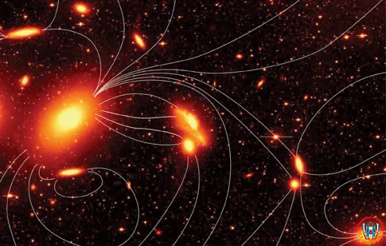 Тёмная материя: ключ к прошлому Вселенной и расшифровке ранних магнитных полей