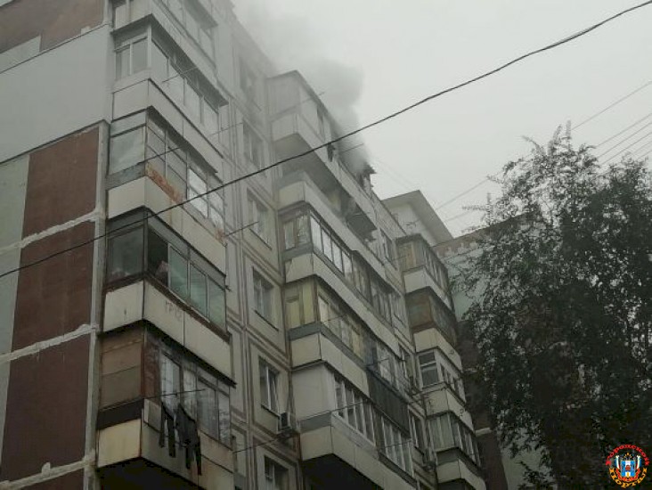 В Ростове на Западном 60-летний мужчина пострадал при пожаре