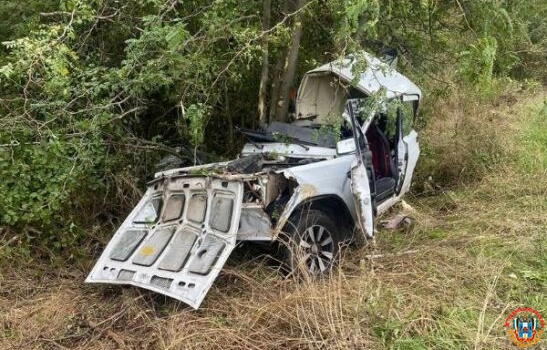Под Таганрогом 33-летняя пассажирка авто насмерть разбилась в аварии