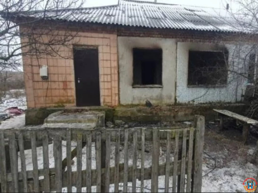 В Ростовской области 63-летний мужчина погиб при пожаре в частном доме