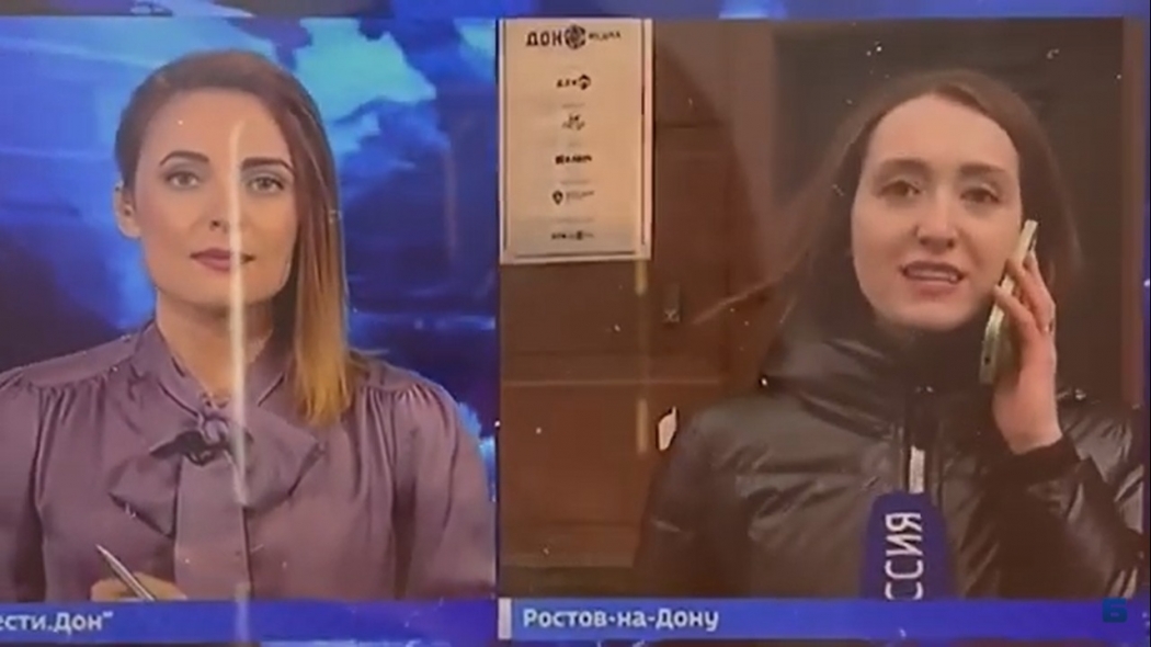 Ростовская журналистка выматерилась в прямом эфире «Вести Дон»