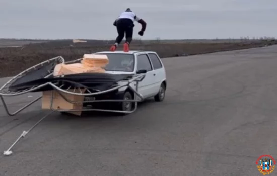 Во время очередного трюка получил травму Евгений Чеботарев