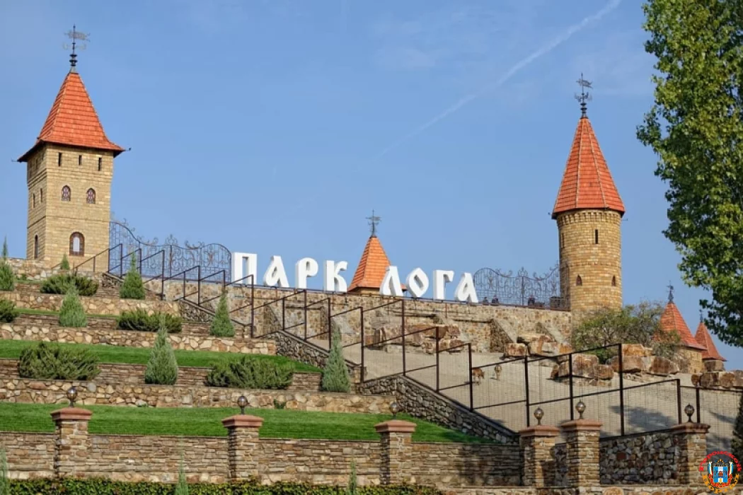 В Ростовской области сильный ливень затопил парк &laquo;Лога&raquo;