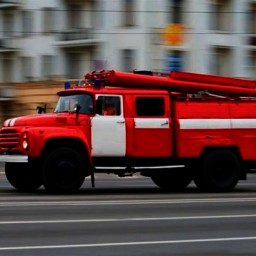 В Волгодонске во время тушения пожара пострадал 21-летний парень