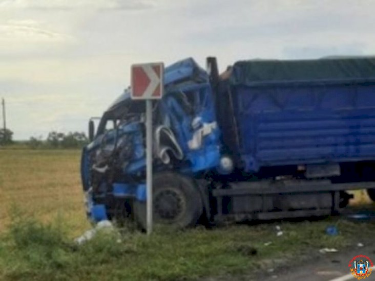 Житель Ростовской области попал в аварию с участием двух КамАЗов