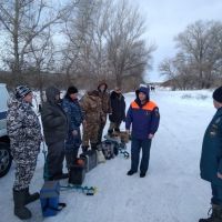 Инспекторы ГИМС обеспечивали безопасность турнира по спортивной подледной рыбной ловле, посвященного памяти М. А. Шолохова