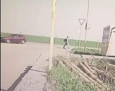 Подозреваемый в убийстве водителя фуры под Ростовом попал на видео