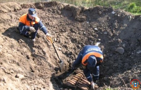 С начала года в Ростовской области обнаружили 294 боеприпаса со времен ВОВ