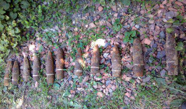 В Ростовской области нашли снаряды времен Великой Отечественной воны