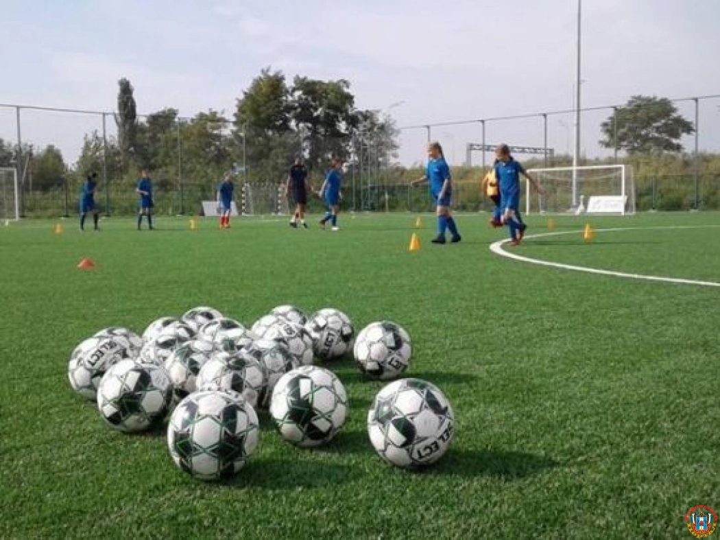Алексей Логвиненко: На обновленном футбольном поле гребного канала «Дон» уже проходят тренировки