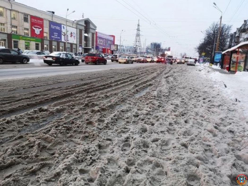 На предпраздничной неделе в Ростове ожидается снег с дождем