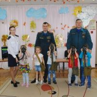 В детском саду Ростова-на-Дону прошел день гражданской обороны