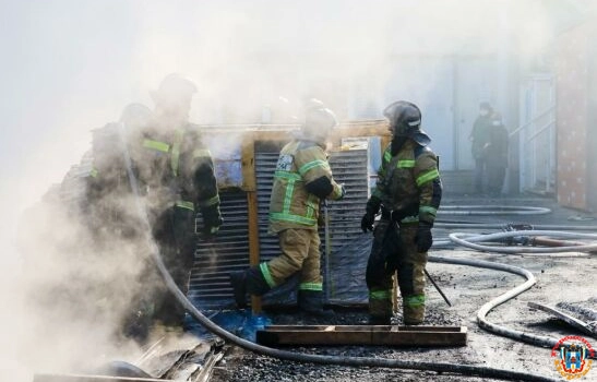 На Западном в Ростове произошел пожар на электроподстанции
