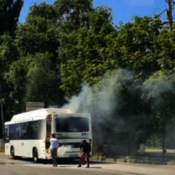 В Ростове сгорел еще один автобус