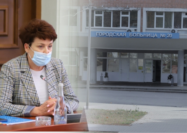 Вице-мэр Ростова Елена Кожухова продолжает отрицать перебои с кислородом и смерти пациентов в горбольнице №20