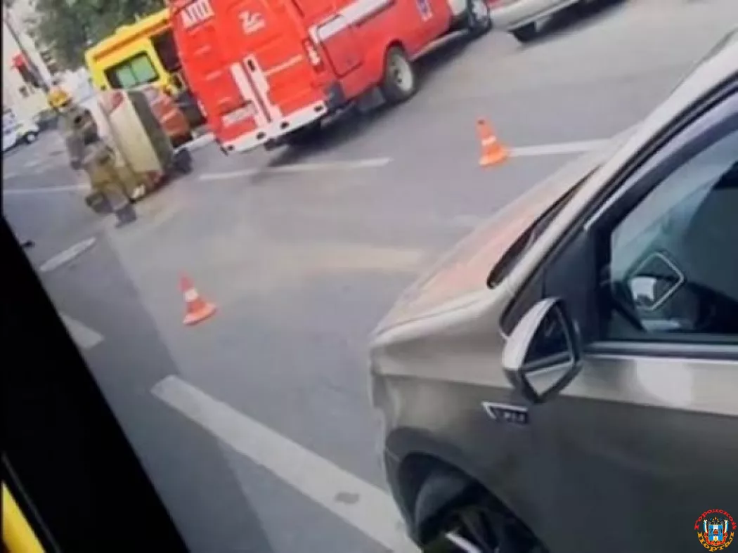 Из-за массовой аварии в центре Ростова образовалась огромная пробка