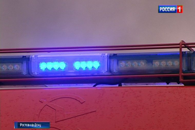 В Ростове этим утром тушили пожар на балконе 5-этажки