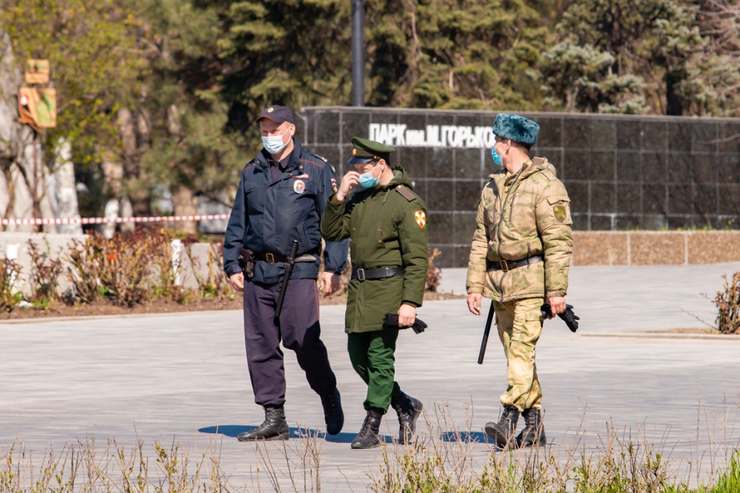 На усиленный вариант несения службы перешла военная полиция Ростовской области