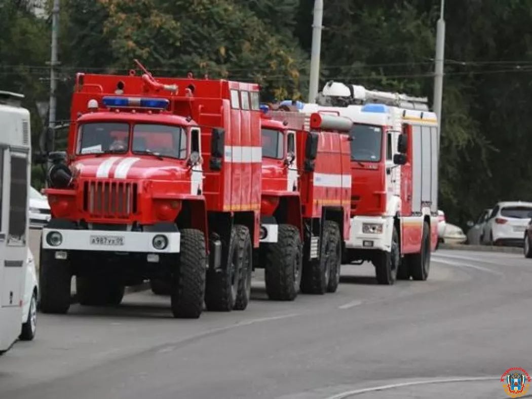 В Ростовской области случился крупный ландшафтный пожар