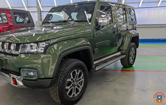 Внедорожник не для всех: в России у рамного BAIC BJ40, оснащенного съемной крышей, появится версия с дизельным мотором