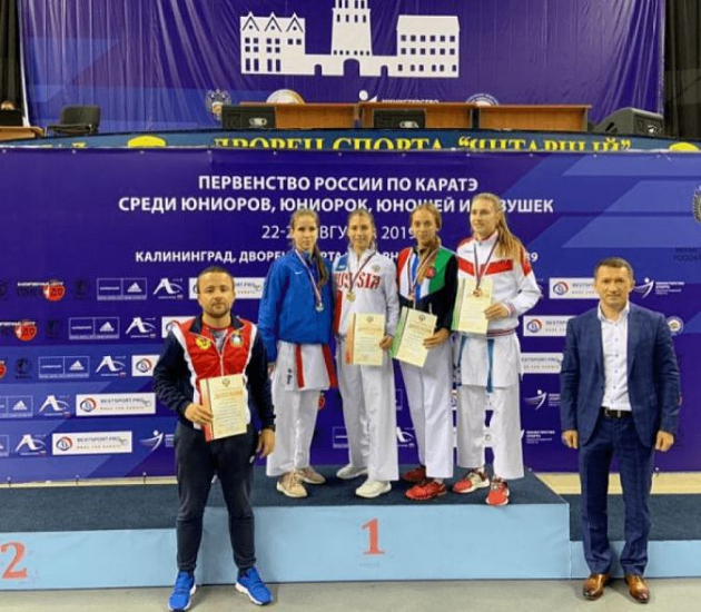 Ростовчанка завоевала золото первенства России по карате