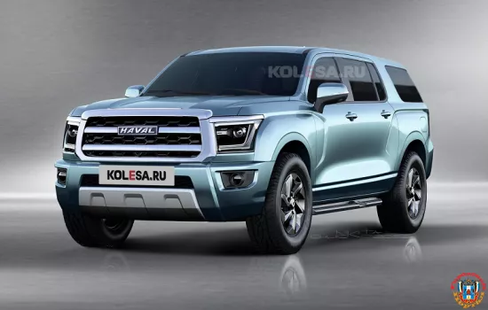 Haval H9 нового поколения впервые показали вживую