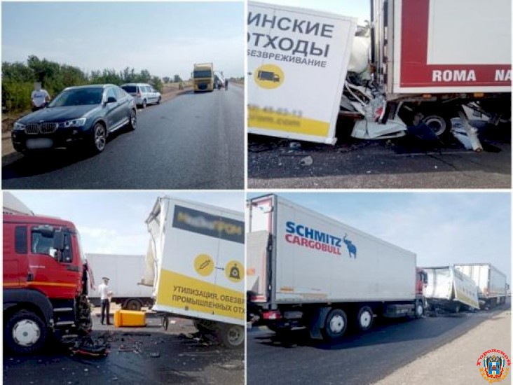 На трассе Волгоград - Каменск в ДТП с участием грузовиков скончался мужчина