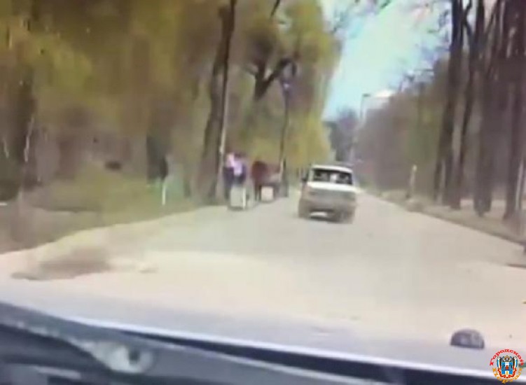 Видео вчерашней полицейской погони в Таганроге.
