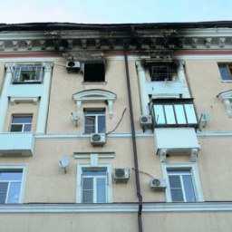 Спасатели накормили и приютили погорельцев, оставшихся без дома после пожара в Ростове