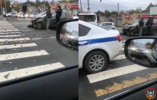 Жесткое ДТП на Буденновском в Ростове парализовало движение