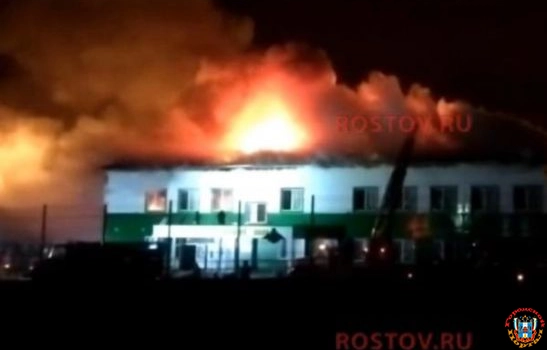 Под Новочеркасском сгорел корпус воинской части 150-й мотострелковой дивизии