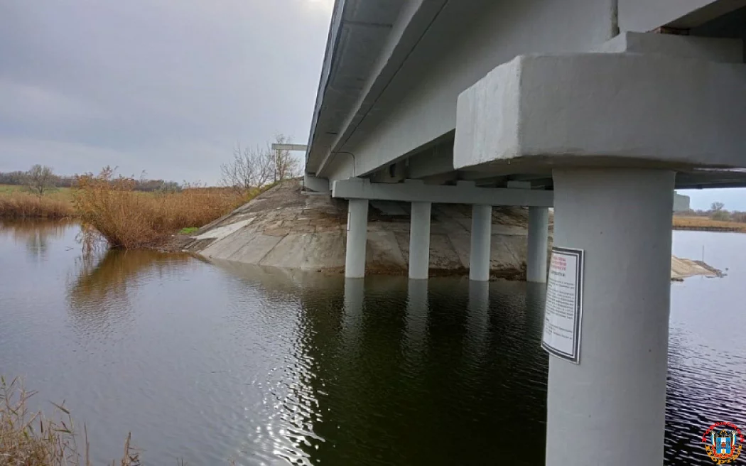 В Ростовской области завершили ремонт моста через реку Средний Егорлык