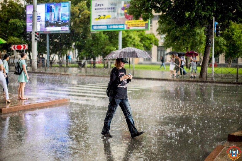 В Ростове на выходных ожидается дождь и теплая погода