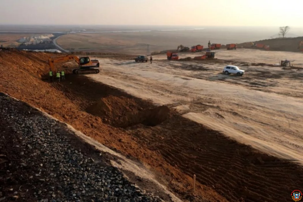 В Ростовской области начали строить самый сложный участок обхода Аксая