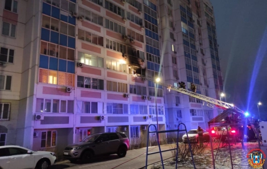 В Ростове при пожаре в многоэтажке погиб один человек