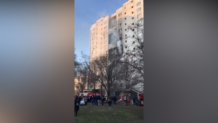 При пожаре в московской квартире погиб человек